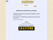 Tablet Screenshot of jazzindex.ch